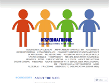 Tablet Screenshot of ctspedmathdude.com